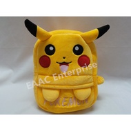 Cute Cartoon Pikachu Pokemon Kids Kindergarten Backpack School Shoulder Bag Casual Bag Beg Budak