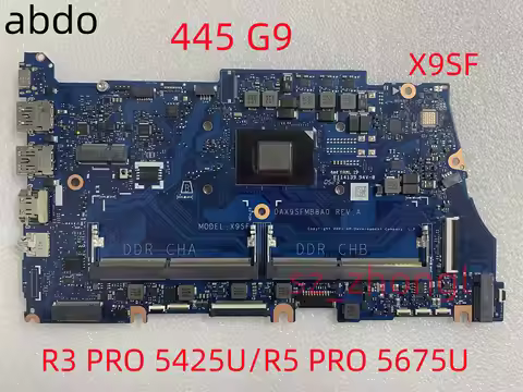 DAX9SFMB8A0 DA0X9SMB8D1 Mainboard For HP Probook 445 G9 645 G5 Laptop motherboard with AMD CPU DDR4