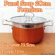 20cm Stainless Steel Soup Pot / 20cm Korean Color Pot