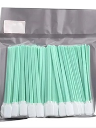 100Pcs/Bag Non Cotton Swabs Dust-free Anti-static Cleaning Q-tips For Fiber Machine Focus Protection