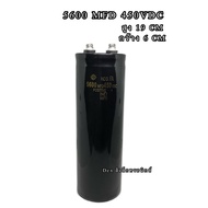Capacitor 5600 MFD 450VDC Size Height 19CM Width 6cm New C Nut Head Positive-Negative Can Be Measure