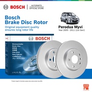 Bosch Front Brake Disc Rotor for Perodua Myvi 1.0 1.3 1st Gen (2005 - 2011) - 0986AB9889 (2pcs)