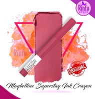 Kosmetik Bibir Lipstik Maybelline Superstay Ink Crayon Matte Lipstick