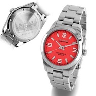 佐敦門市 現貨 100% 全新 Steinhart Ocean 39 Metropole red 103-1342 Automatic 運動風 復古風 Stainless Steel bracelet