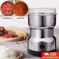 Electric Coffee Grinder Blender Kitchen Spice Grinder 150W Silver
