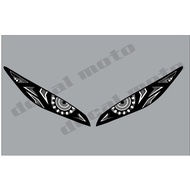 ❁℗Winker, Decals, Sticker, Winker For Sniper 150, Gray