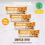 Granola Bar Peanut er & Berry by Granova - Snack Anak Healthy Snack Halal