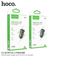 Hoco Z62 Car Charger 1USB Fast Charging 18w Cars