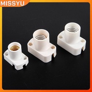 MISSYU Mini Screw Lamp Base E12 E14 E17 Lamp holder Light Bulb Soet Holder Adapter MISSYU