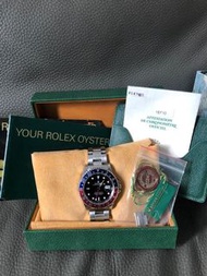 Rolex GMT master 2 16710 Pepsi fullset 百事圈