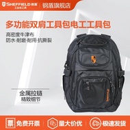 Double Shoulder023013/SHEFFIELD Toolkit Steel Shield Repair Multifunctional Electrician Toolkit Canv