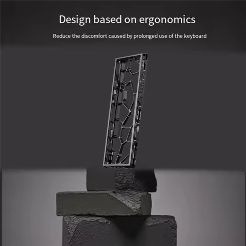 Aluminum Keyboard Case H60 Hollow Design For 60% Layout-Specifically For Wooting MAD60& WIN60-AU47