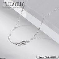 JYJIAYUJY เงินแท้ 100% S925 สร้อยคอสามลูกปัดเครื่องประดับแฟชั่นเกาหลีของขวัญภูมิแพ้ฟรี AYC01-RP