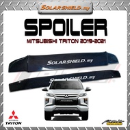 Mitsubishi Triton 2019-2022 Akana Carbon Wizard Rear Spoiler 4x4 Triton Akana Spoiler Belakang