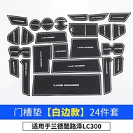 Đệm Khe Cửa Chống Trượt Land Cruiser LC300 22-25 Mẫu Đồ Dùng Ô Tô Chất Liệu Silicon Phụ Kiện Nội Thấ