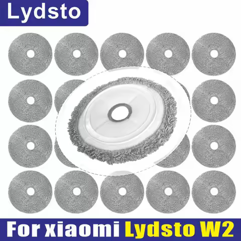 For xiaomi Lydsto W2 Dust Bag Accessories Spare Part Mop cloth Robot Vacuums Hepa filter Side Brush 