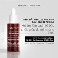 Serum EKSEPTION Hyaluronic PHA 75ml dưỡng ẩm da giúp da sáng và căng mọng Skincare
