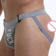 Jockstrap Mens Thong Underwear Letters Fashion String Homme Sexy Men Underwear open Thong And G Stri