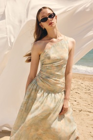 size M Pre จัดส่ง 18 Sep lookbookthesignature blaire dress aqua  ชุดเดรสไปงาน
