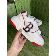 2023 hot red Chunky liner B sneakers, red MBL B liner sneakers