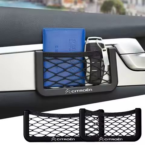 Car Pocket Organizer Phone Storage Bag For Citroen C1 C2 C3 C4 C5 C6 C8 C4L DS3 DS4 DS5LS DS6 Berlin