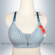 Misslily 5665 Large B Cup Bra Women's Underwire Bra 3 Hooks Beautiful Squared