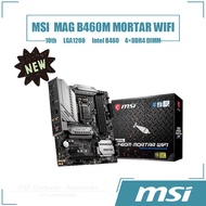 [NEW] MSI MAG B460M MORTAR WIFI Motherboard 4×DDR4 DIMM Intel B460 LGA1200 Desktop Mainboard