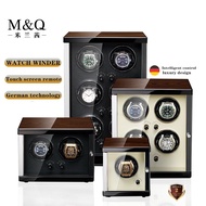 MELANCY brand new wood Watch Winder for automatic 1 2 4 6 watch black Piano Paint watch winders wooden and PU leather watch accessories