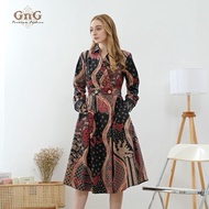 315 MTS Batik Dress/Modern Women's Batik Dress/ Batik Uniform/ Women's Batik