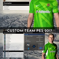Custom TEAM PES 2017 PATCH 2025 - PC GAME