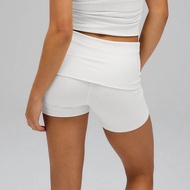 CSB NEO Stacking Folding Stretch Slim-fit Sports Shorts Women Hip-lifting Running Fitness Yoga Wear 