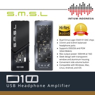 SMSL D10 D-10/ D 10 Portable Dongle USB DAC and Headphone Amplifier