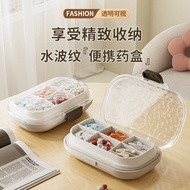 Portable Compartment Packing Pill Box Large-Capacity Morning Noon Night One Week Seven Days Mini Sma