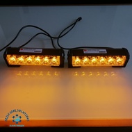 12V - 24V Amber Federal Signal Car Strobe Blinker