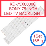 KD-75X8000G SONY 75 INCH LED TV BACKLIGHT 75” KD-75X8000 KD75X8000 KD75X8000G