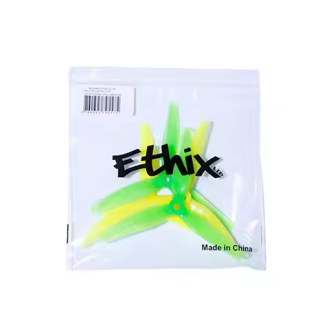 10 pairs HQ Ethix S4 S3 Prop 5X3.65X3 5031 5inch 3 blade/tri-blade Lemon Lime propeller prop for FPV