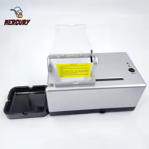 MERCURY Automatic Cigarette Rolling Machine Key Control Tobacco 6.5/8mm Slim Tube Injector Maker Rol