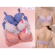 FELANCY Women's Underwire Bra Medium Foam SIZE 34B 36B 38B Mix Premium Lace Decoration Underwear 271