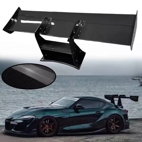 For 2019-Up Toyota GR Supra A90 A91 Carbon Fiber Trunk Spoiler Rear Lid Wing New