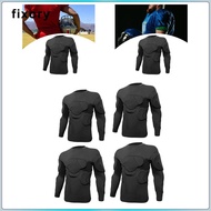 fixory Goalkeeper Top Football Gear Rib Protection Multifunctional Men's Soccer Jersey Goalkeeper In