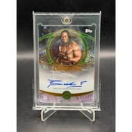 2025 Topps WWE Universe BOOKER T Green Electric Auto /99 LGA-BOT HOF 2K26 Cover