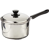 Dolphin Collection DXS018 Stainless Steel Saucepan, 3.05L (Sandwich Base)