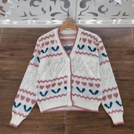 CARDY CARDIGAN OUTHER LOVE YOURA CARDIGAN RAJUT KOREAN STYLE RAJUT LENGAN PANJANG CARDIGAN WANITA LU