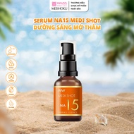 Tinh chất Niacinamide 15% Dưỡng Trắng Se Khít Lỗ Chân Lông Medi Shot NA15 Essence MEISHOKU 30ml