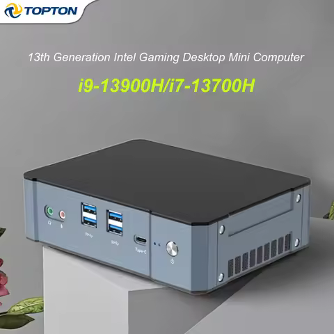 13th Gen Gaming Mini PC, Intel Core i9-13900H/i7-13700H, Thunderbolt 4, 2x DDR5, 2x PCIe 4.0, Powerf