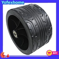 [YAFEXHM] 165x100mm Camping Wagon Cart Wheel Trolley Cart Wheel Camping Folding Cart Wheel
