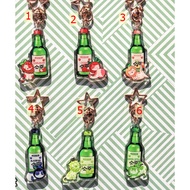 Soju Cats Acrylic Charm 2.5"