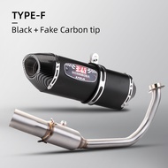 [Tgrx] สำหรับ HONDA FORZA300 FORZA สลิปบนระบบไอเสียรถจักรยานยนต์แบบเต็มรูปแบบสแตนเลสเรซซิ่งไอเสีย R7