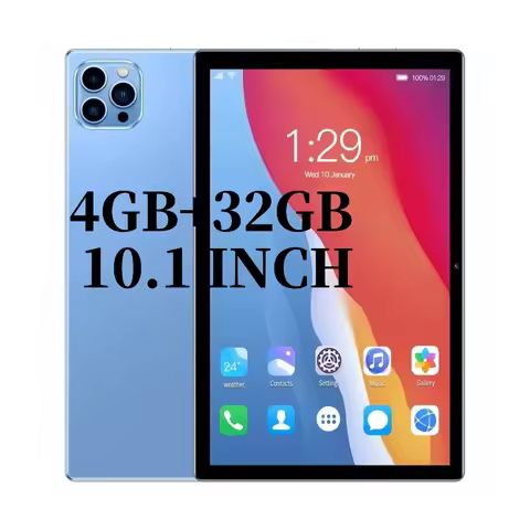 4GB RAM 32GB ROM Tablet PC 10.1 INCH Phone Call Supports 2G\3G\4G Type-C M31 Android 8.1 MT6750 Quad
