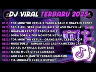 Flashdisk 16GB Full Berisi Lagu MP3 DJ TIKTOK TERBARU 2025||DJ TOR MONITOR KETUA X TABOLA BALE🎵DJ SE